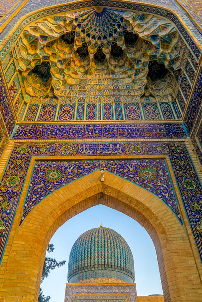 samarkand gur-e amir-Mausoleum 23 - Foto, Bild