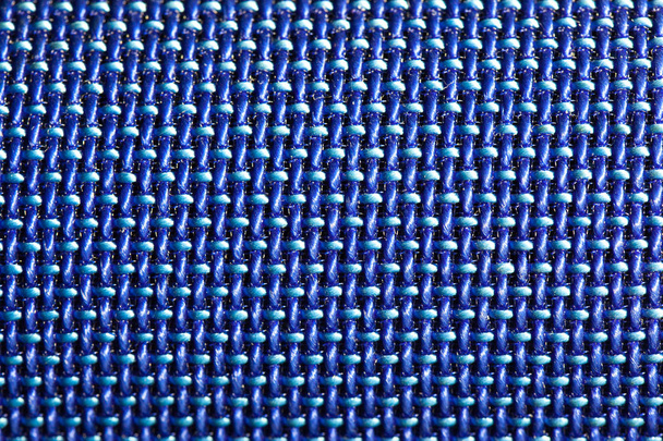 Textura simétrica azul de fibra sintética.Alta resolución
 - Foto, Imagen
