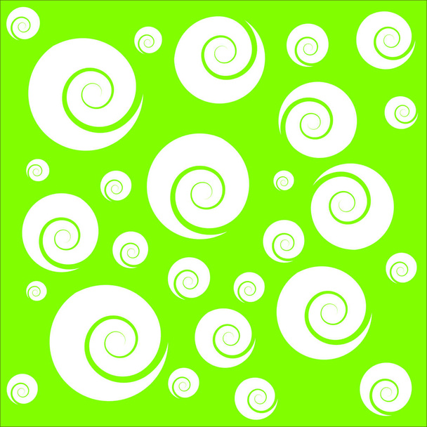 Abstract achtergrond met krullend in rotatie. Vectorillustratie - Vector, afbeelding