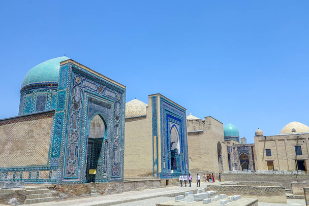 Szamarkand Shah-i-Zinda 18 - Fotó, kép