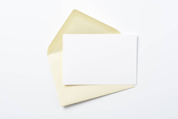 empty Envelope and Card - Foto, Imagen