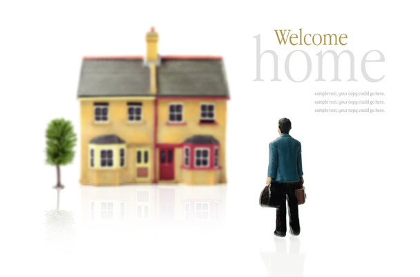 Willkommen zu Hause - Foto, Bild