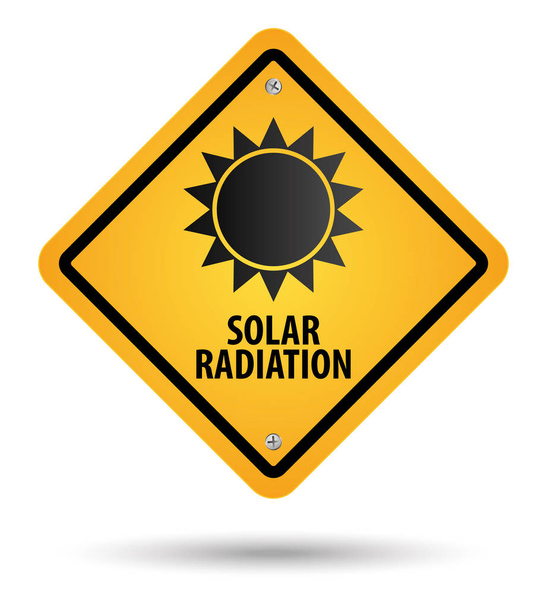 Сонячна радіація знак
 - Вектор, зображення