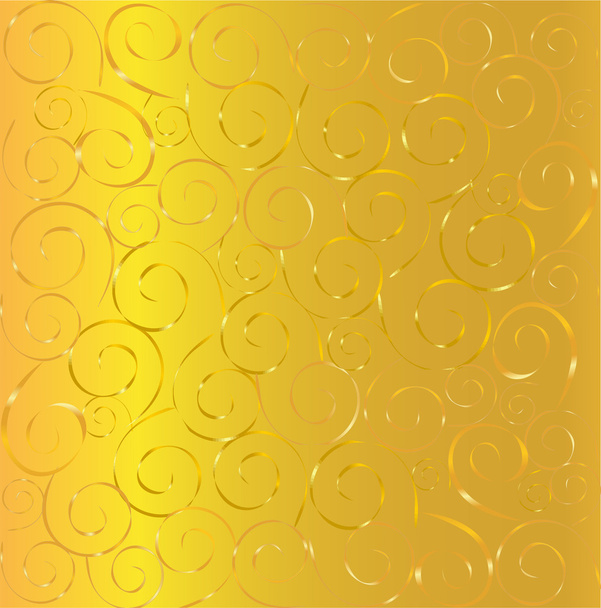 Elegant vector gold background - Vektör, Görsel