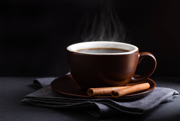 Steaming Cup of Coffee - Фото, зображення