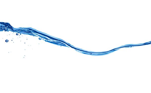 blue water wave liquid splash drink - Photo, Image
