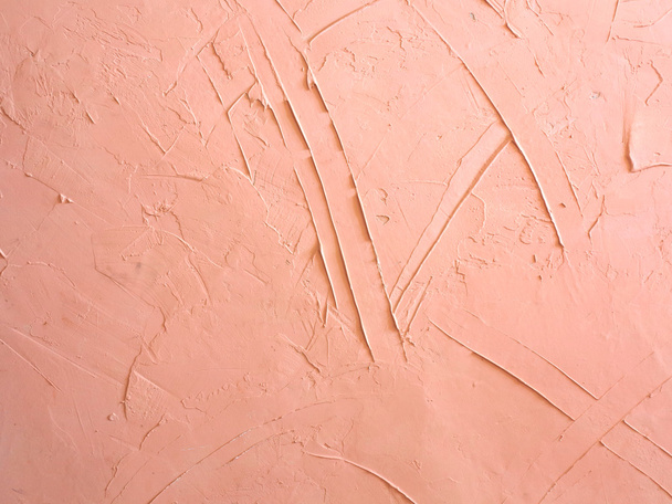 Grain orange paint wall grunge background - Fotoğraf, Görsel