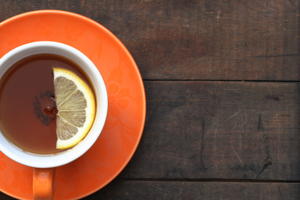 Tee mit Zitrone - Foto, Bild
