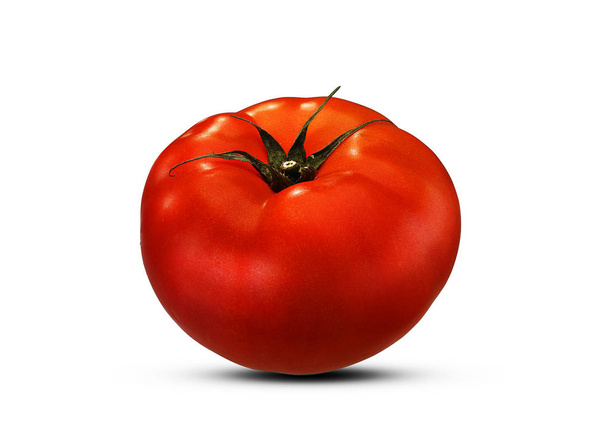 Rode rijpe tomaat - Foto, afbeelding