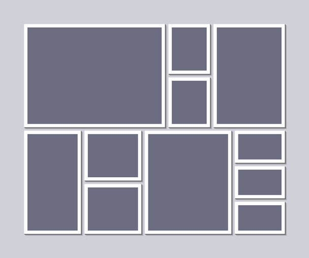 Шаблон дошки настрою на сірому фоні
 - Вектор, зображення