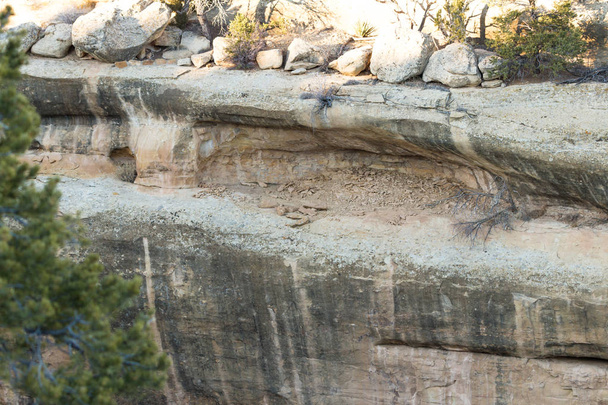 Cliff Moradia em Mesa Verde NP
 - Foto, Imagem