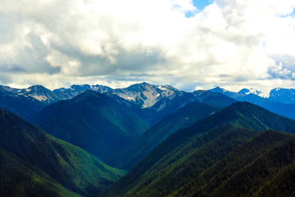 Cordillera Olímpica, Parque Nacional Olímpico, Washington, EE.UU.
. - Foto, imagen