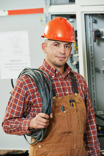 electrician engineer worker - Foto, Imagen