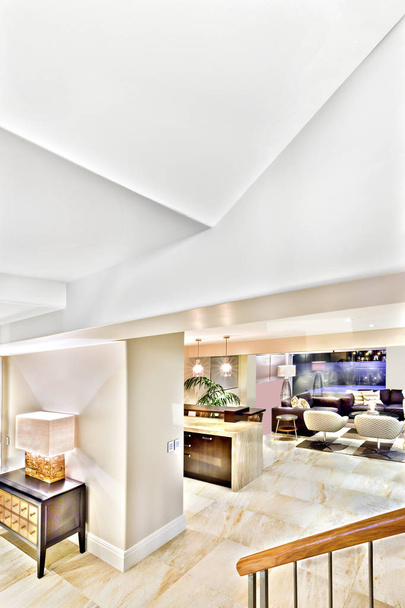 Shiny room including facilities and luxury furniture. - Photo, Image
