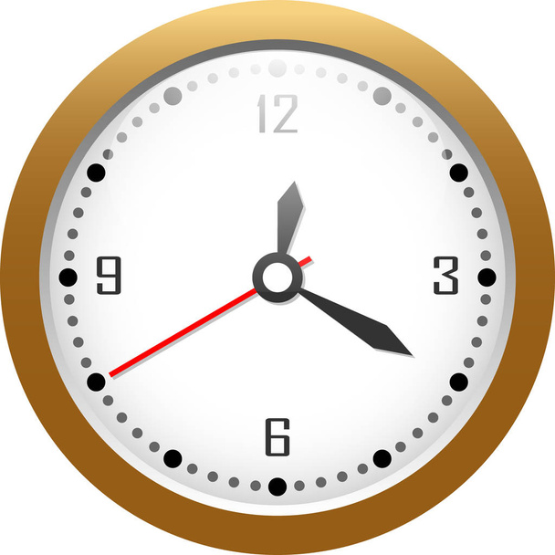 Regalo de lujo reloj premium 12: 20
 - Vector, imagen