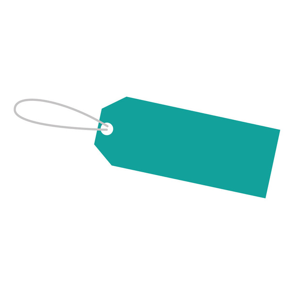 commercial tag hanging icon - Vector, Image