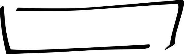 Cadre rectangulaire noir dessiné à la main
  - Vecteur, image