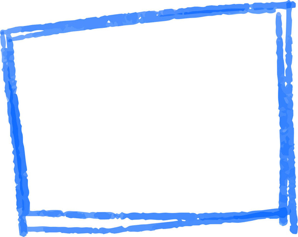 Μπλε μολύβι περιγράμματος βέλος  - Διάνυσμα, εικόνα