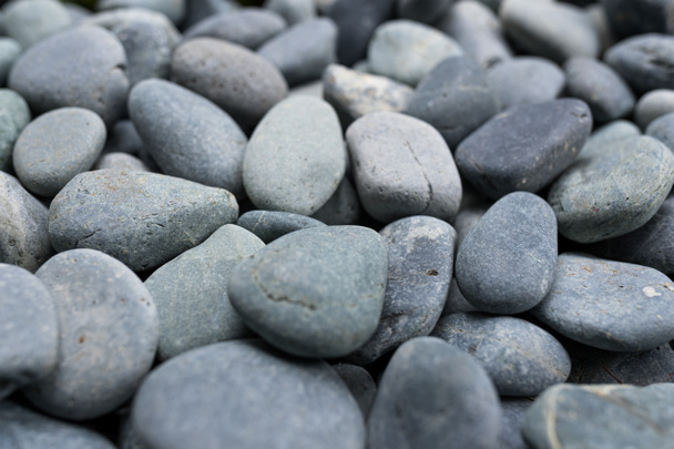 Piedras de roca de guijarro de cerca
 - Foto, imagen