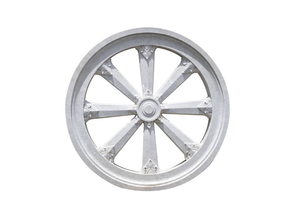 Каменное колесо Таммачака символ буддизма
 - Фото, изображение