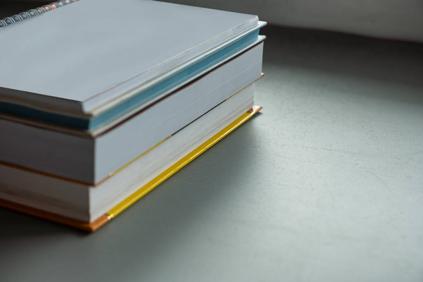 Stack of color books - Photo, Image