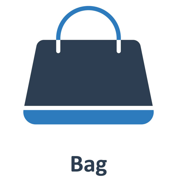 Hand Bag Isolated Vector Icon which can easily modify or edit - Vector, Image