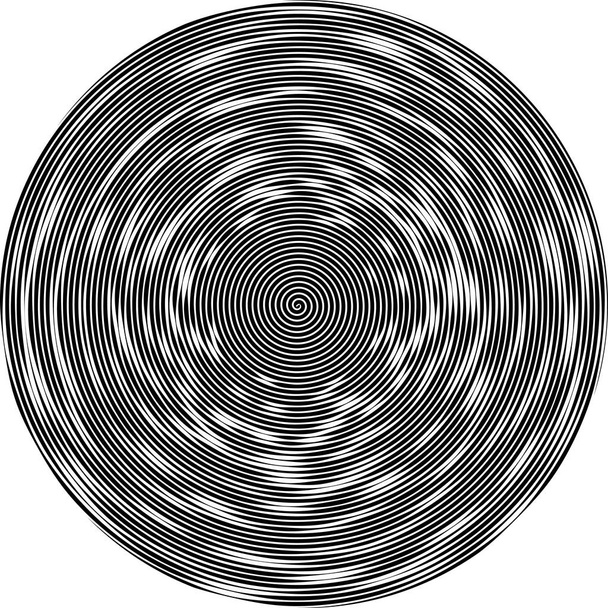 Fondo abstracto en círculo
 - Vector, imagen