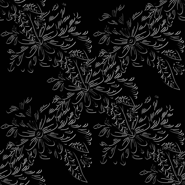Seamless pattern with hearts. - Vector, Image