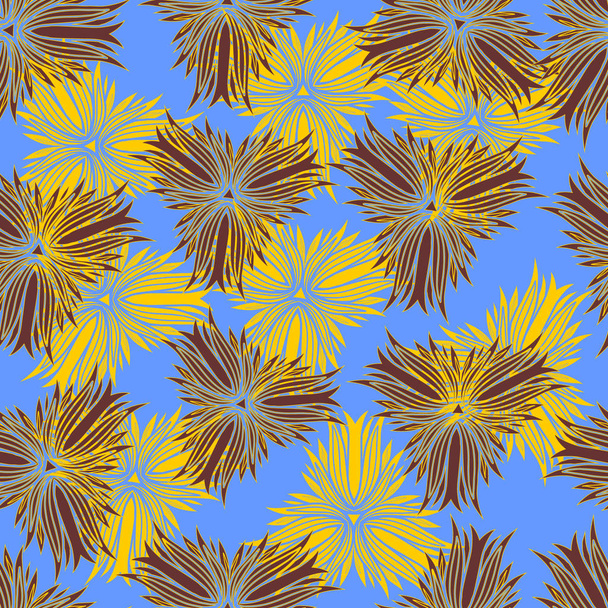 Vector decorative seamless pattern - Vecteur, image