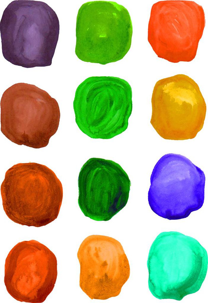 Αφηρημένο φόντο κηλίδα χρώμα - Διάνυσμα, εικόνα