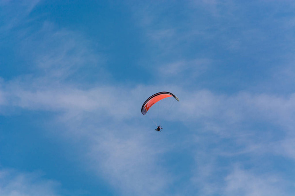 Paraglider aviator, Paraglider or Paramotor             - Фото, зображення