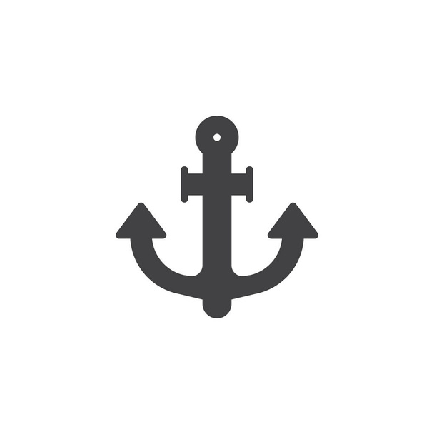Anchor vector icon - Διάνυσμα, εικόνα