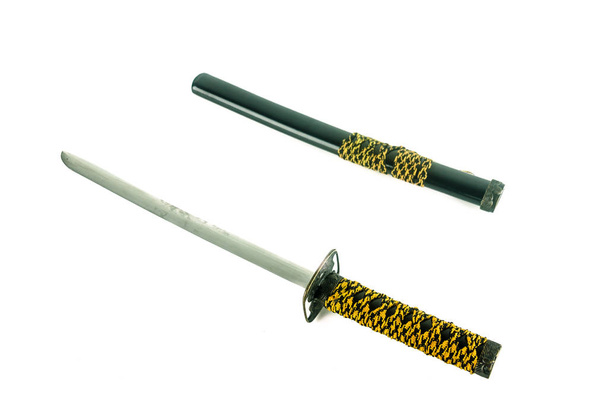 Traditional ornamental  japanese sword - Photo, Image