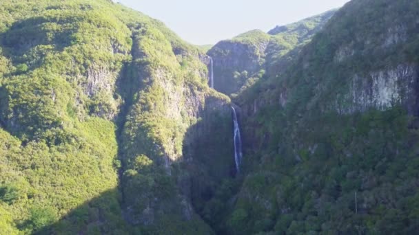 Risco водоспад на острові Мадейра. - Кадри, відео