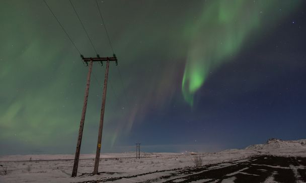 Northern Lights (Aurora borealis) - Photo, Image