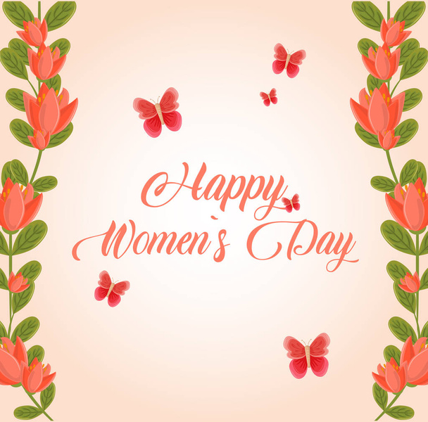 Happy women day - ベクター画像