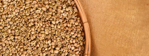 Close up of coffee beans for background - Photo, Image
