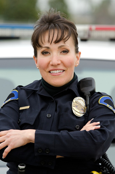 smiling officer - Photo, Image