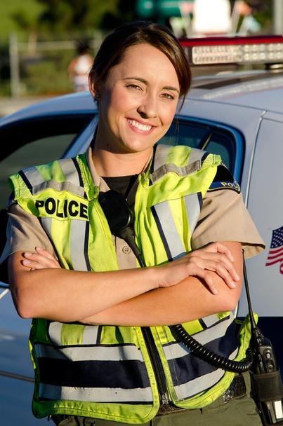 Female police officer - Photo, Image