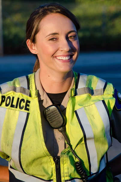 kadın polis memuru - Fotoğraf, Görsel