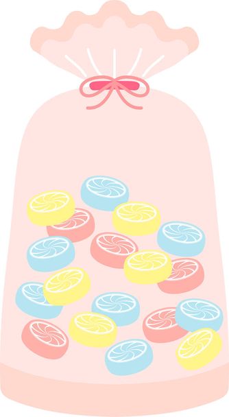 Hinamatsuri's cute candy - Vector, Image