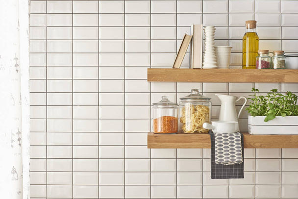 New concept of modern kitchen, kitchen accessories - Foto, imagen