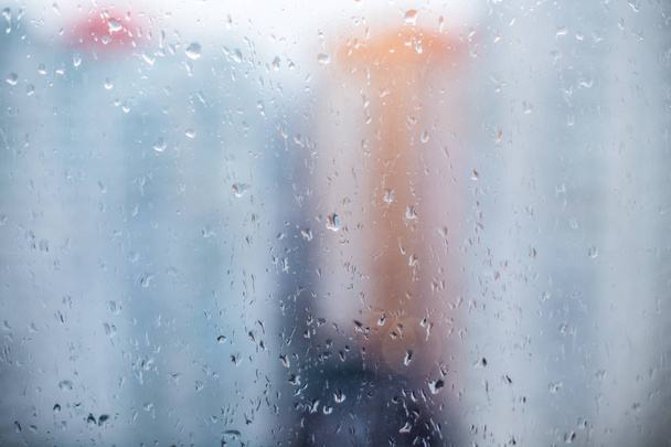 Rain drops on the window - 写真・画像