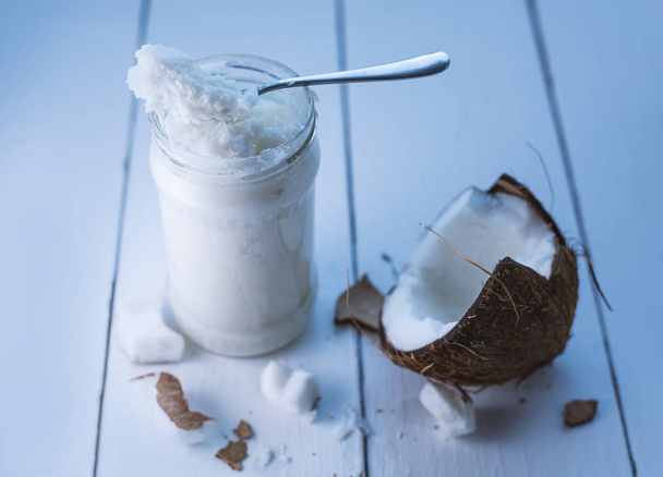 coconut butter  - Photo, Image