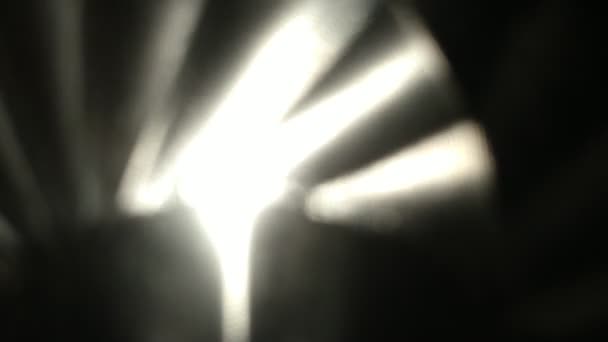 Işık Geçiş bindirme etkisi soyut ışık gölge doku dikey hareketi - Video, Çekim