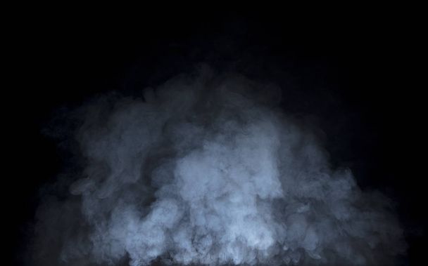 Humo sobre fondo negro
 - Foto, imagen