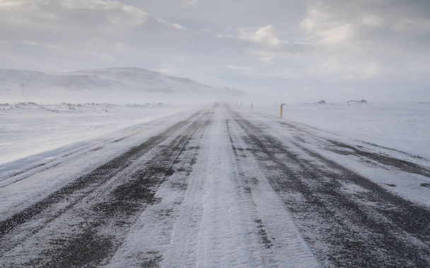 Blizzard, Iceland, Europe - Foto, Imagen