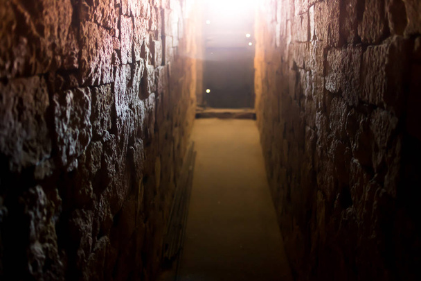 Tunnels of Odessa underground catacombs  - Photo, Image