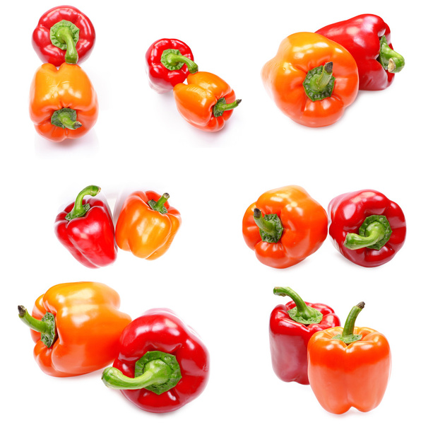 Fresh juicy peppers - Foto, afbeelding