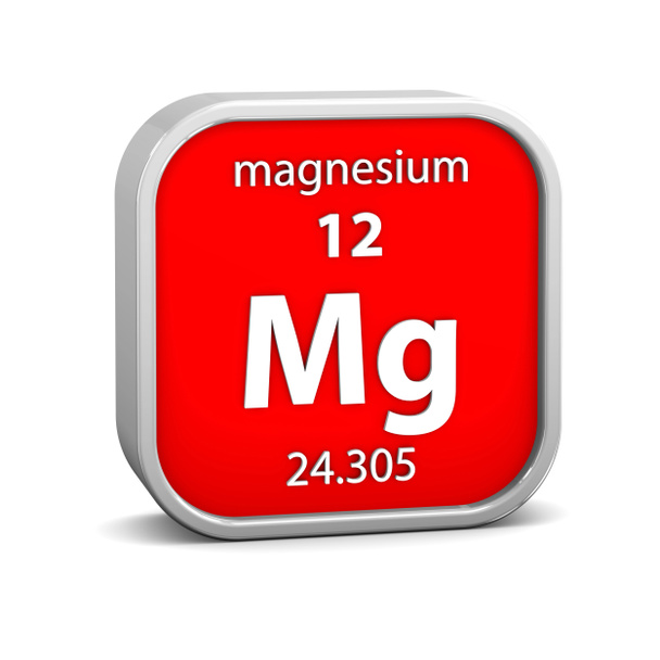 magnesium materiële teken - Foto, afbeelding